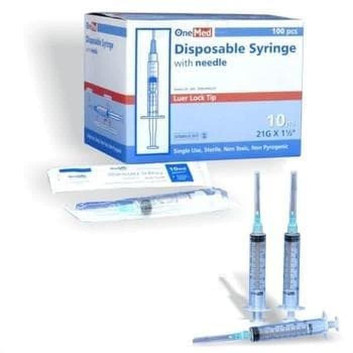 Syringe 10cc OneMed box 100pcs