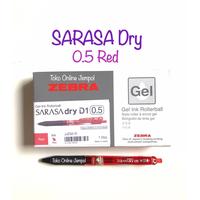 Gambar Sarasa DRY Merah 0.5 JJZ32-R DRYJELL pulpen pena pen Gel Ink ATK0826SR - Solid dari Toko Online Jempol Kota Administrasi Jakarta Pusat 1 Tokopedia