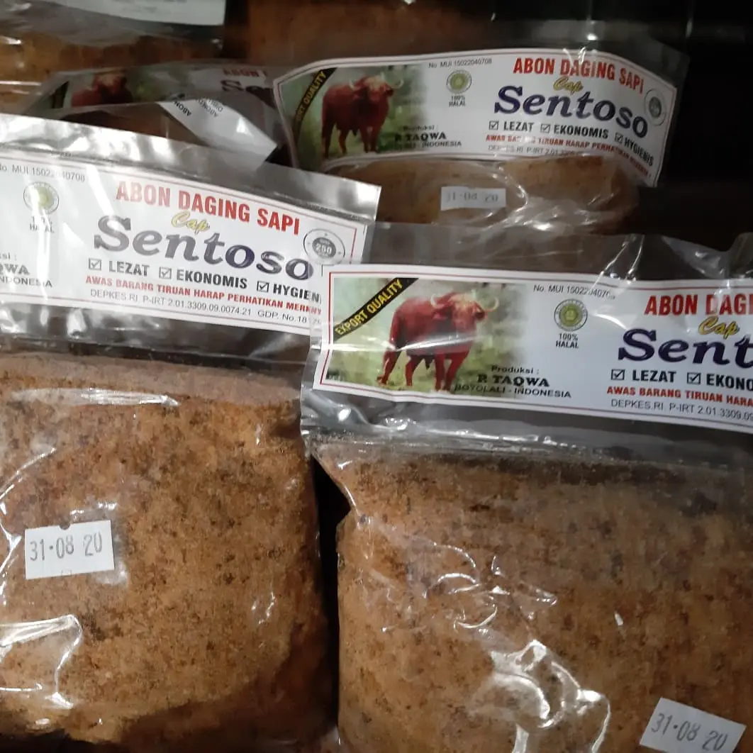 Abon sapi Cap Sentosa Boyolali 250g