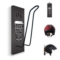 Gambar Rak Helm Motor - Coffee 109 dari Sigma Kayu Kab. Gresik 1 Tokopedia