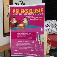 Gambar Poster ASI Eksklusif, Poster Edukasi Pemberian ASI Eksklusif dari Sahabat Sejasa Kab. Sleman 2 Tokopedia