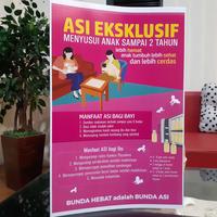 Gambar Poster ASI Eksklusif, Poster Edukasi Pemberian ASI Eksklusif dari Sahabat Sejasa Kab. Sleman 3 Tokopedia