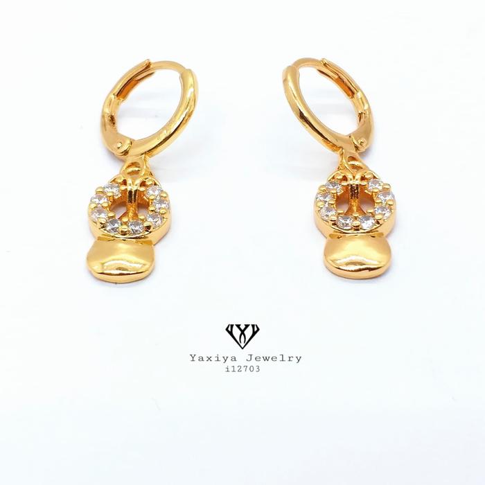 Gambar Yaxiya Anting Wanita Permata Zircon Perhiasan Aksesoris Trendy 748 dari YAXIYA JEWELRY Kota Administrasi Jakarta Barat Tokopedia