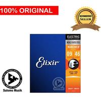 Gambar Senar Gitar Elektrik Elixir 12027 Nanoweb Senar Gitar Listrik Custom Light 09-46 Original dari Salomo Musik Kota Administrasi Jakarta Utara 1 Tokopedia
