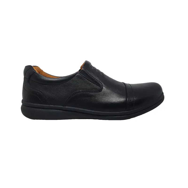 Handymen FG 02 Sepatu Kulit Dress Loafers - Black 3