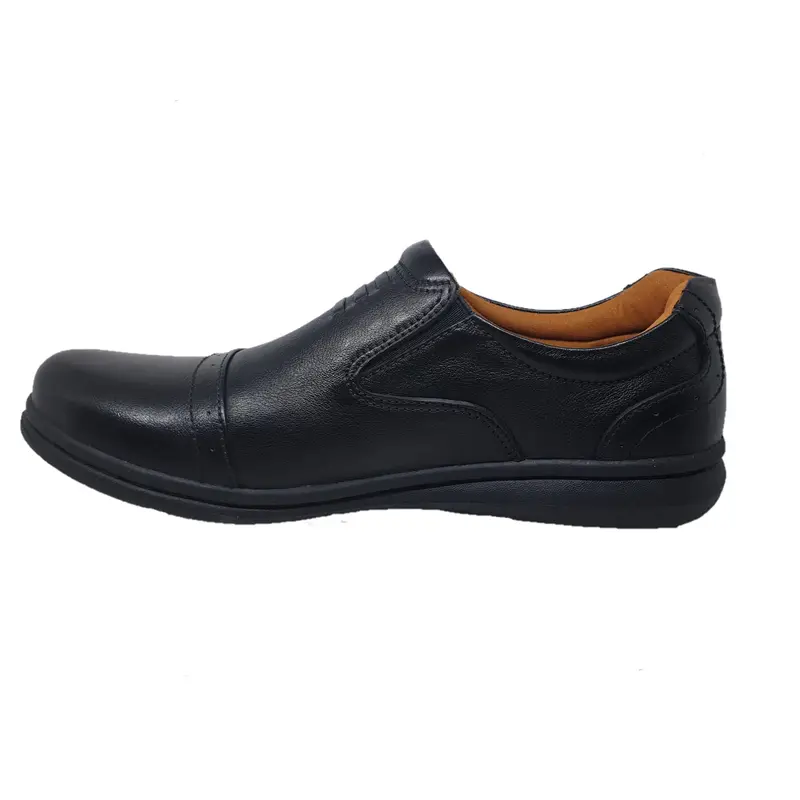 Handymen FG 02 Sepatu Kulit Dress Loafers - Black 4
