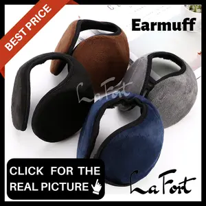 Termurah Earmuff Thermal Penutup Telinga Musim Dingin Winter Tebal ORI