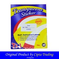 Gambar Tom and Jerry Transparent Label paper 103 (Per pack - small pack) dari Cipta Trading Kota Administrasi Jakarta Barat 1 Tokopedia