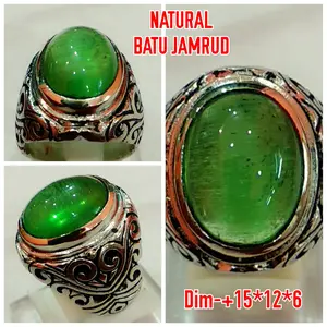 NATURAL BATU PERMATA JAMRUD JAMINAN ASLI NATURAL B8