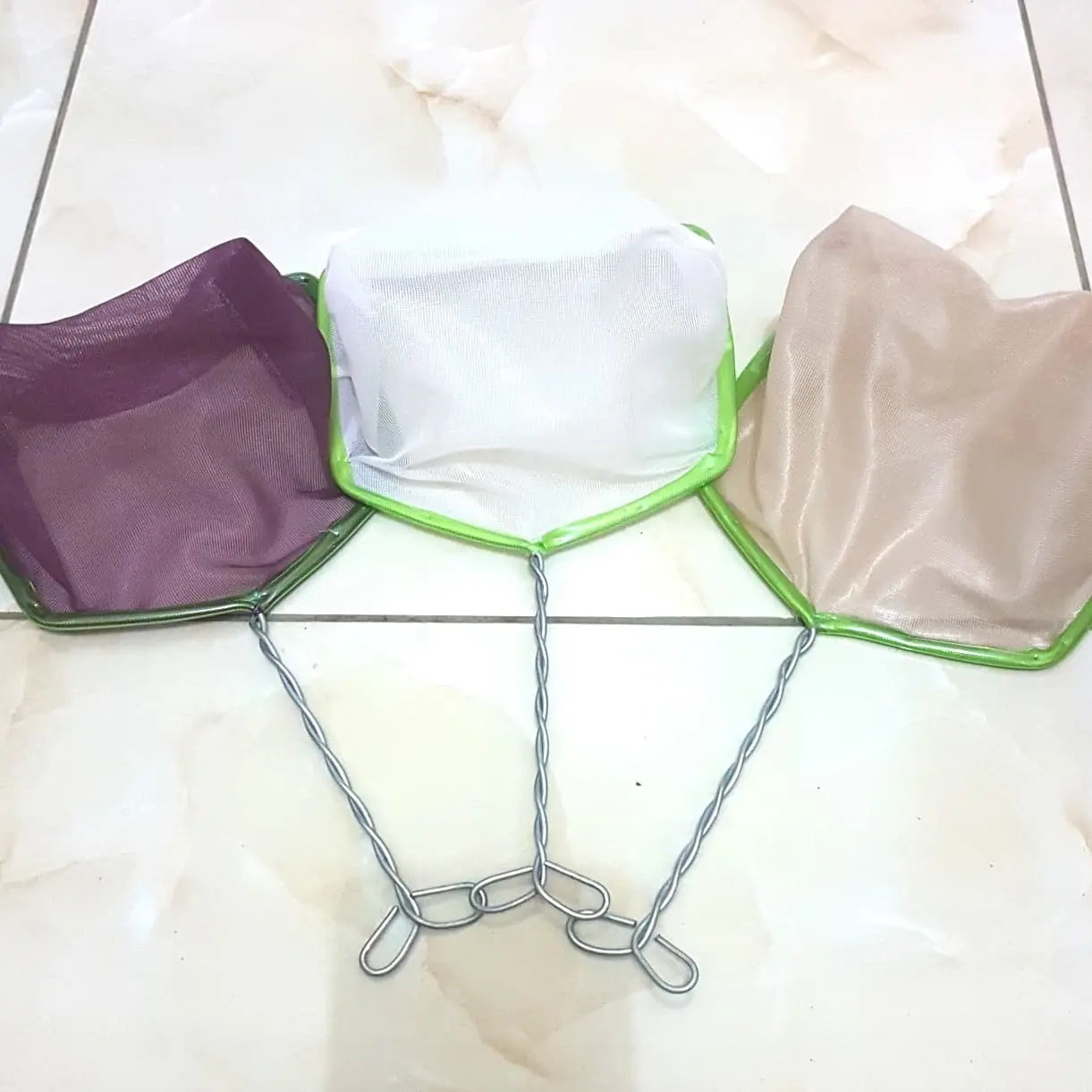 Serokan ikan Diameter=15cm. warna random