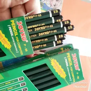 (Dapat 12 BIJI) Pensil Joyko 2B P88 Original Super Quality For Computer Murah
