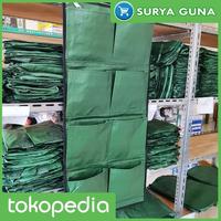 Gambar Wall Garden Planter Bag 8 Pocket Planter Bag Diding 8 Kantong EasyGrow dari Suryaguna Store Kab. Tulungagung 2 Tokopedia
