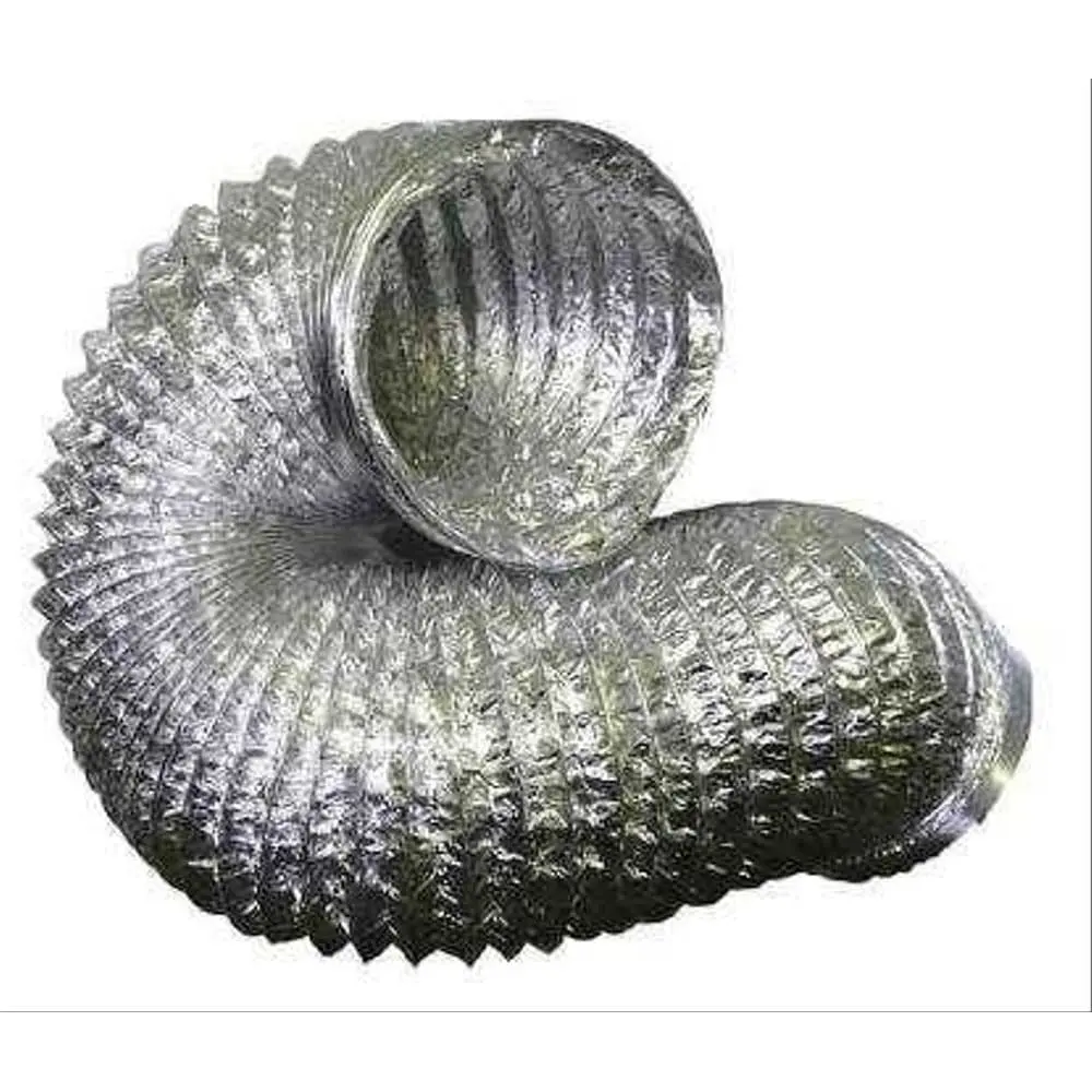 FLEXIBLE DUCTING ALUMUNIUM 6 INCHI SINGLE LAYER