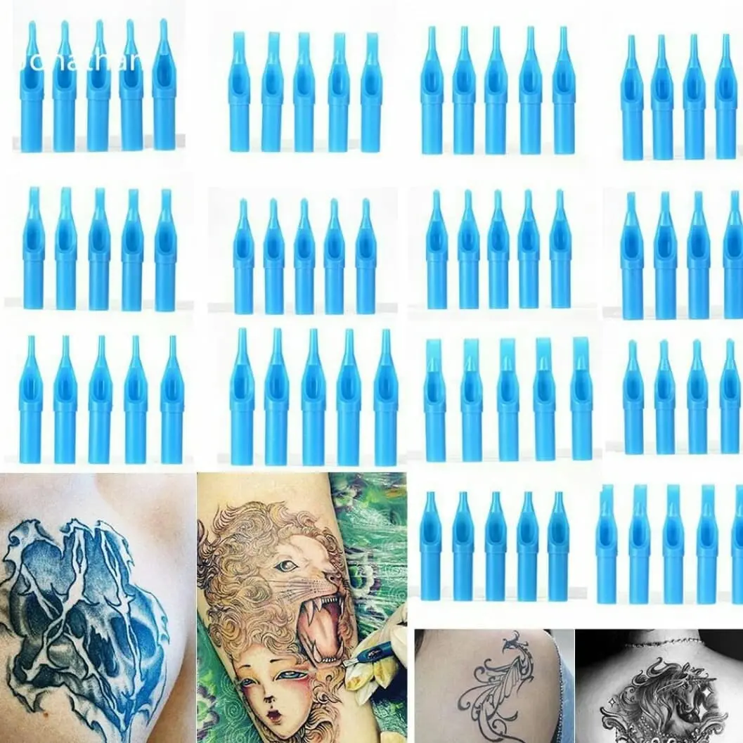 disposable tatto tips nozzle needles grip tato jual perpapan 5 biji
