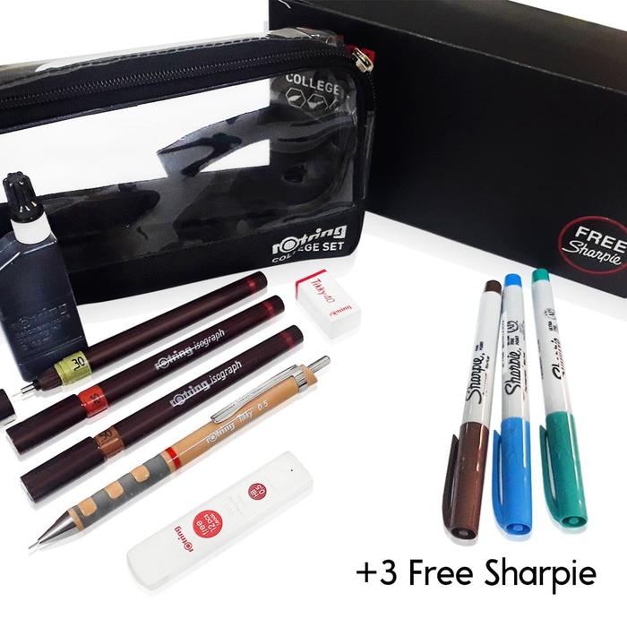Gambar ROTRING RAPIDO SET 0.2/0.3/0.5 dari STORA - Art Supplier Kota Bandung Tokopedia