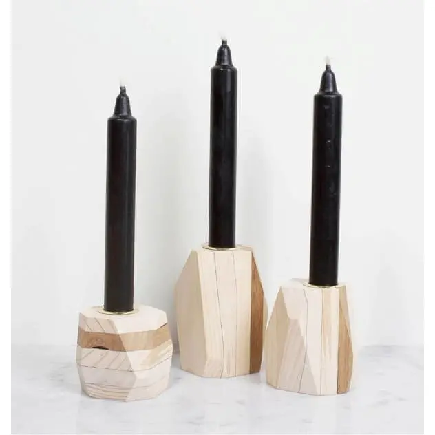 LILIN PENERANGAN & DEKORASI STICK HITAM ISI 8 PCS