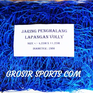 Jaring Pagar Pengaman / Penghalang Lapangan Volly Ball 2mm