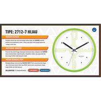 Gambar Jam Dinding Diamond 2712-7 Green Matt dari Homeklik Living Kota Bekasi 2 Tokopedia