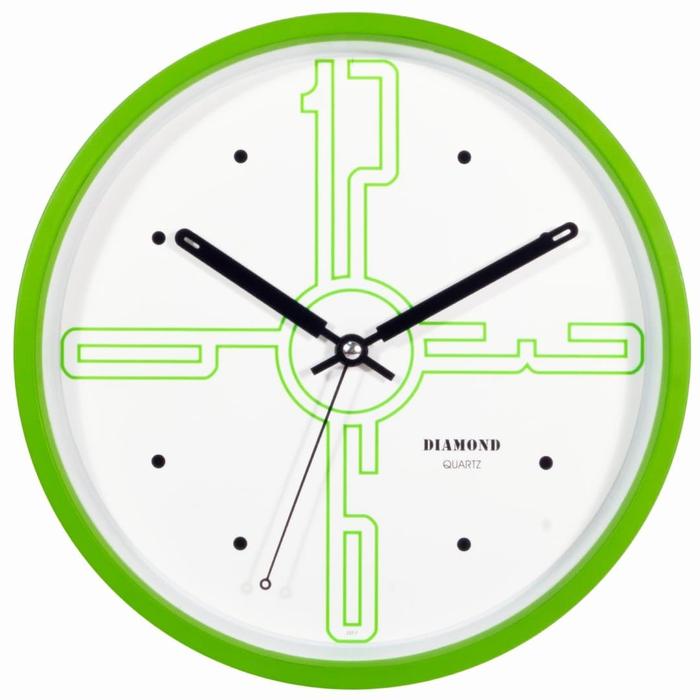 Gambar Jam Dinding Diamond 2712-7 Green Matt dari Homeklik Living Kota Bekasi Tokopedia
