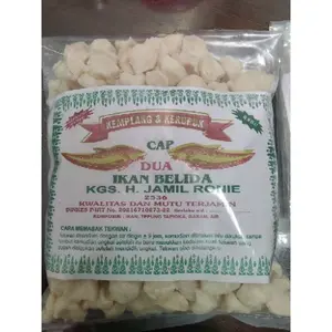 1 KG Tekwan Ikan Kering palembang + bumbu kuah