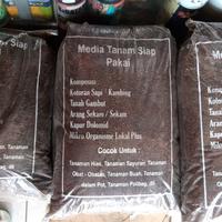 Gambar GRAB/GOJEK Media tanam Siap Pakai 5kg pupuk organik hidroponik pot dari Sumber Rejeki Karang Lewas Kab. Banyumas 2 Tokopedia