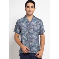 Gambar SKELLY Kemeja Hawaii Pantai Hawaiian Motif Fullprint Tropical Navy - S dari Skelly Official Kota Administrasi Jakarta Selatan 1 Tokopedia