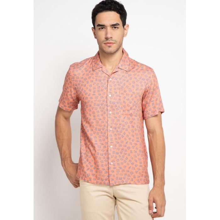 Gambar Skelly Kemeja Hawaii Pantai Hawaiian Motif Fullprint Tropical Peach - S dari Skelly Official Kota Administrasi Jakarta Selatan Tokopedia
