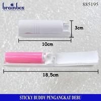 Gambar Mini Roller Roll Pembersih Debu Bulu Jok Mobil Pakaian Kain Karpet - Biru dari Brainbox Car and Home Kota Batam 2 Tokopedia