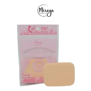 MIREYA POWDER SPONGE KOTAK COKLAT (CALL ME)