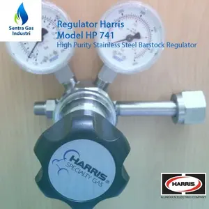 Harris Model 741 - High Purity Stainless Steel Barstock Regulator