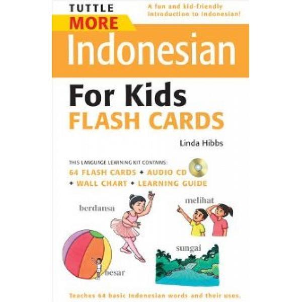 Gambar More Indonesian For Kids Flash Cards - 9780804839877 dari Periplus Bookshop_NEW Kota Administrasi Jakarta Timur Tokopedia