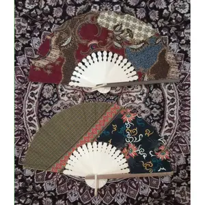Kipas Batik jumbo / Souvenir Kipas / Kipas tangan / kipas besar