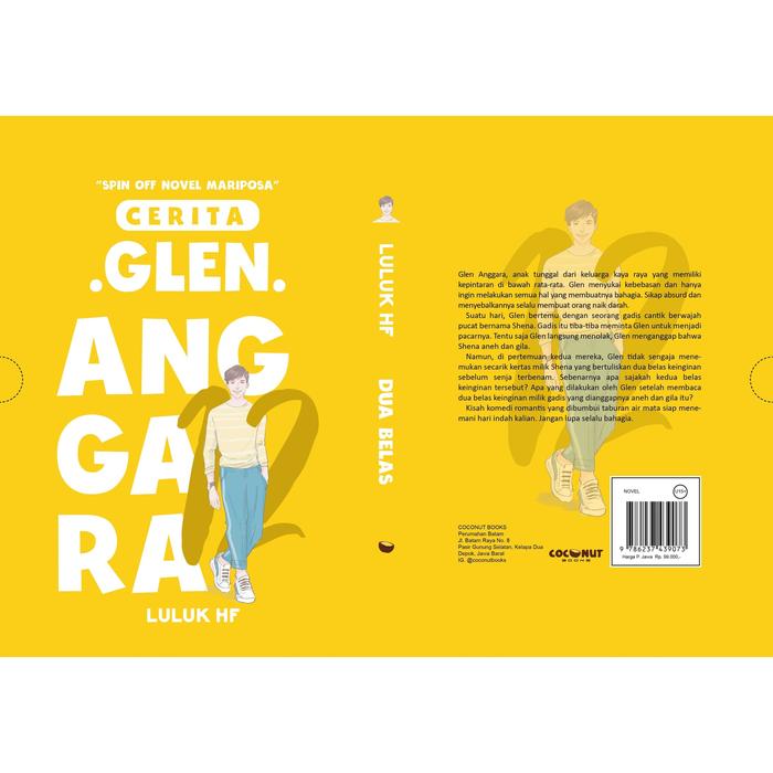 Gambar Dua Belas Cerita Glen Anggara - Luluk HF - Coconut Books dari Republikfiksi Kota Administrasi Jakarta Selatan Tokopedia