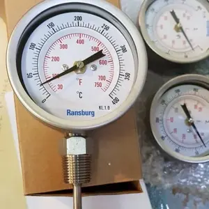 Thermometer Ransburg 400°C-3" raket full Stainless steel high quality