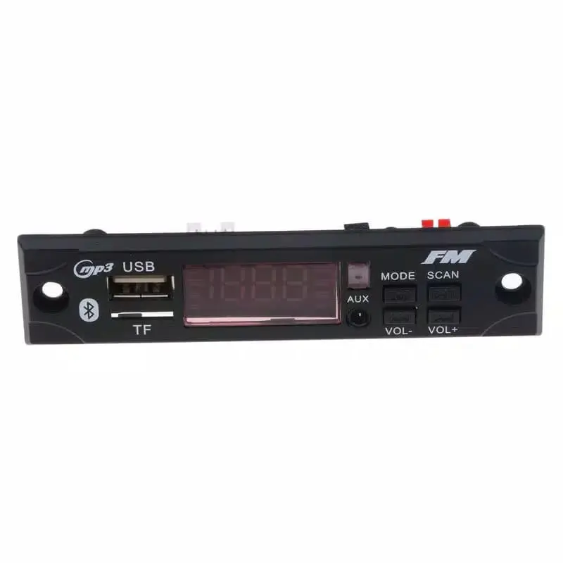Modul FM Bluetooth MP3 Player SD Card Usb Flashdisk 5-12V model Kotak