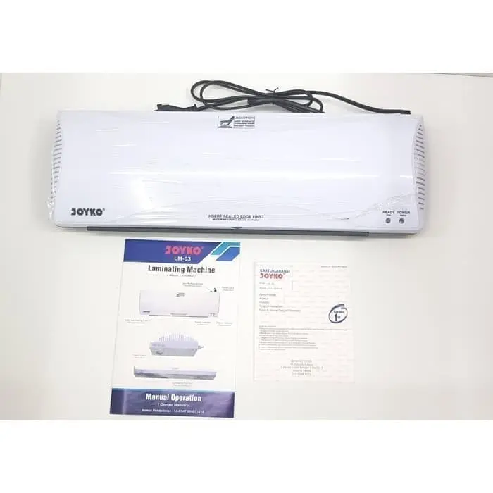 Mesin Laminating JOYKO LM-03 SIZE A3 F4 & A4 ORIGINAL Laminator LM03