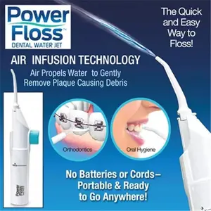 Power Floss Alat Semprot Pembersih Gigi