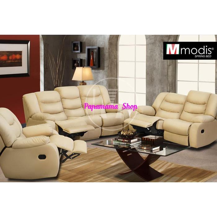 Gambar Sofa Tamu Modis tipe Shelton - Sofa Tamu kulit set 321p - Medan dari Papamama Home Living Kota Medan Tokopedia