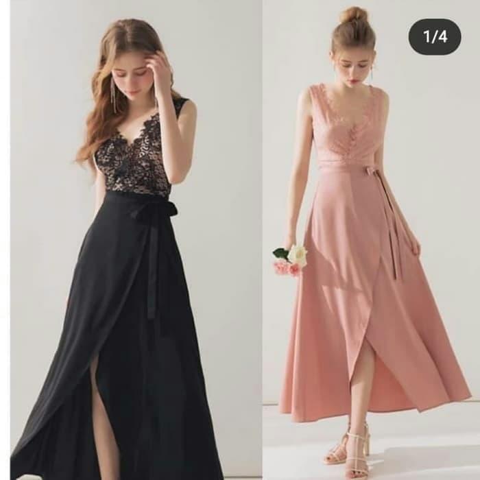 Jual Lace Dress Brukat cantik Gaun wanita Pesta maxi dress - Kab. Sumedang - Kay El Shop | Tokopedia Jual Lace Dress Brukat cantik Gaun wanita Pesta maxi dress - Kab. Sumedang - Kay El Shop | Tokopedia