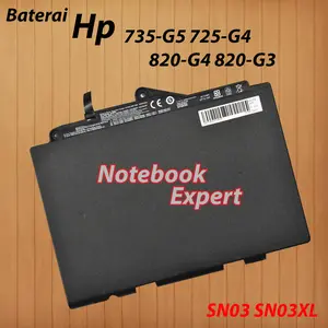 BATERAI HP SN03 SN03XL 735-G5 725-G4 820-G4 820-G3 HSTNN-U86T