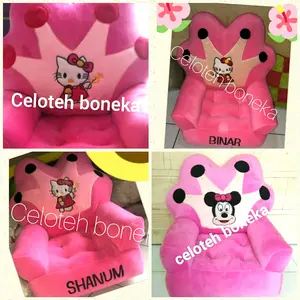 sofa anak karakter /sofa princess nama/ sofa anak custom / sofa anak