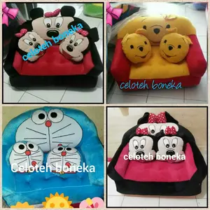 sofa double / sofa anak double/ sofa anak / sofa karakter / sofa