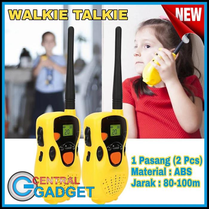Gambar Mainan Anak Kids Toys Mini Walkie Talkie Anak 1 Pasang dari CENTRAL GADGET JAKARTA Kota Tangerang Tokopedia