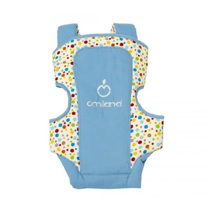 Gambar Omiland Gendongan Ransel Bordir Polcadot series (LC) OBG3209 - Biru dari Dialogue Group Store Kota Bandung Tokopedia