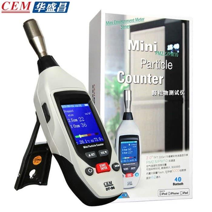 Jual Jual Mini Particle Counter PM2,5/PM10 Kabut Debu Bluetooth - Kota ...