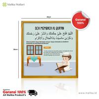 Gambar Hiasan Dinding Untuk Anak Doa Membaca Al-Quran dari malikawallart Kota Surakarta 1 Tokopedia
