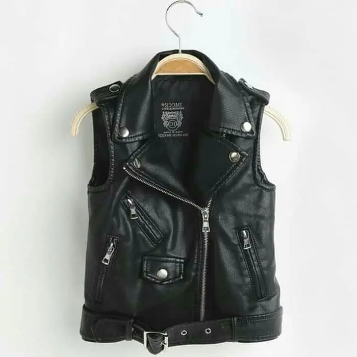 jaket / rompi anak gaull rock end roll /kulit sintetis 0