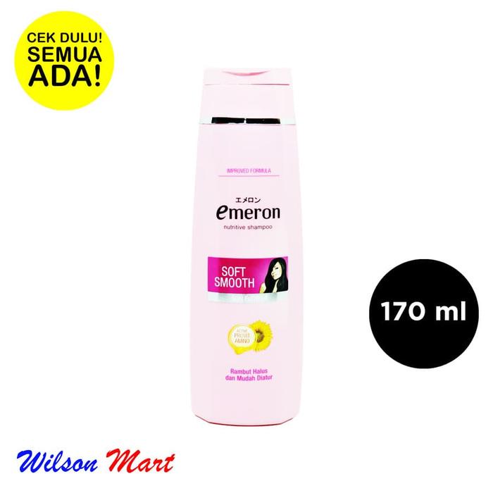 Gambar EMERON NUTRITIVE SHAMPOO SOFT SMOOTH SUN FLOWER 170 ML BOTOL dari Wilson Mart Kota Administrasi Jakarta Barat Tokopedia