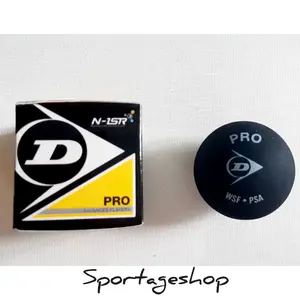 Bola Squash DUNLOP Double Dot - Bintik 2 Original