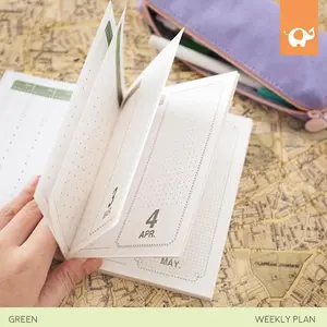 Theme plan inner Notebook A6 / Refill Isi Color Gradient